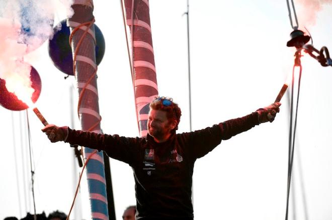 Arnaud Boissières – La Mie Câline – Vendée Globe ©  Olivier Blanchet / DPPI / Vendee Globe http://www.vendeeglobe.org/